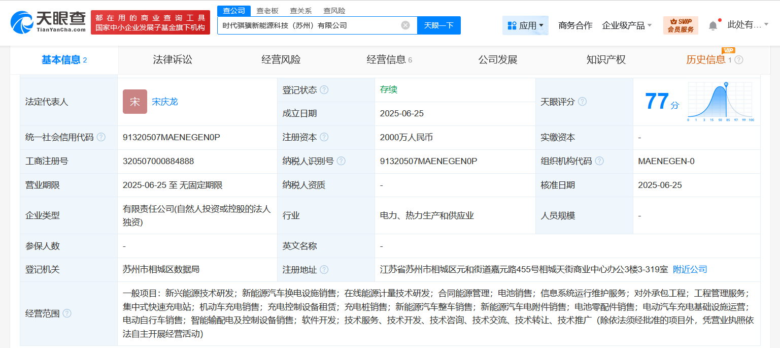 宁德时代旗下即将诞生的百亿独角兽，是家什么公司？