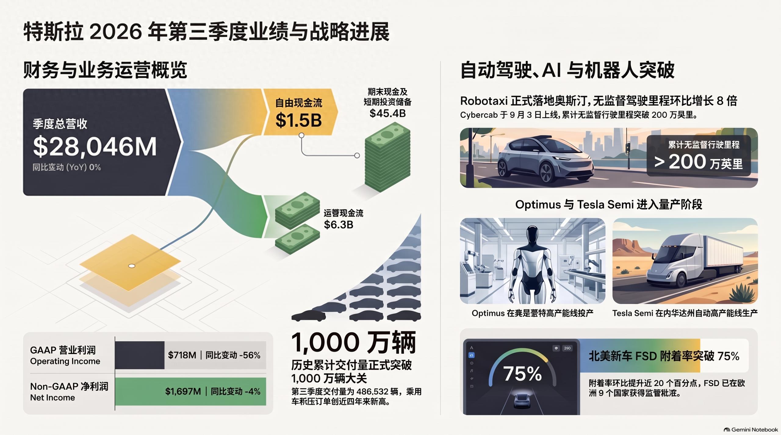 特斯拉三季度毛利率回升,经营利润同比下降56%