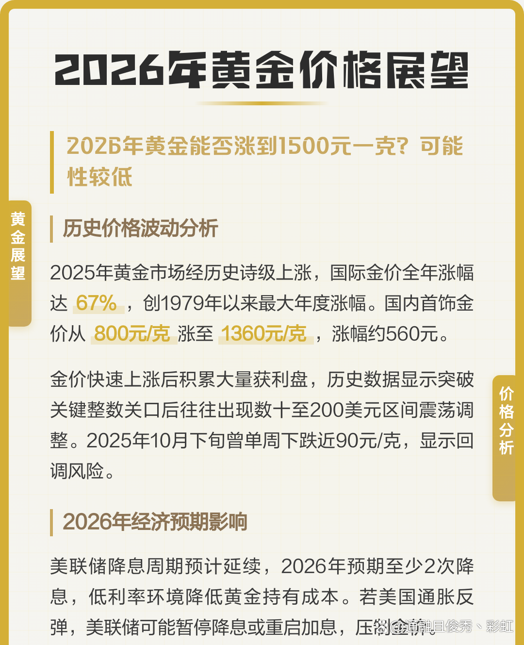 金价跌回8字头